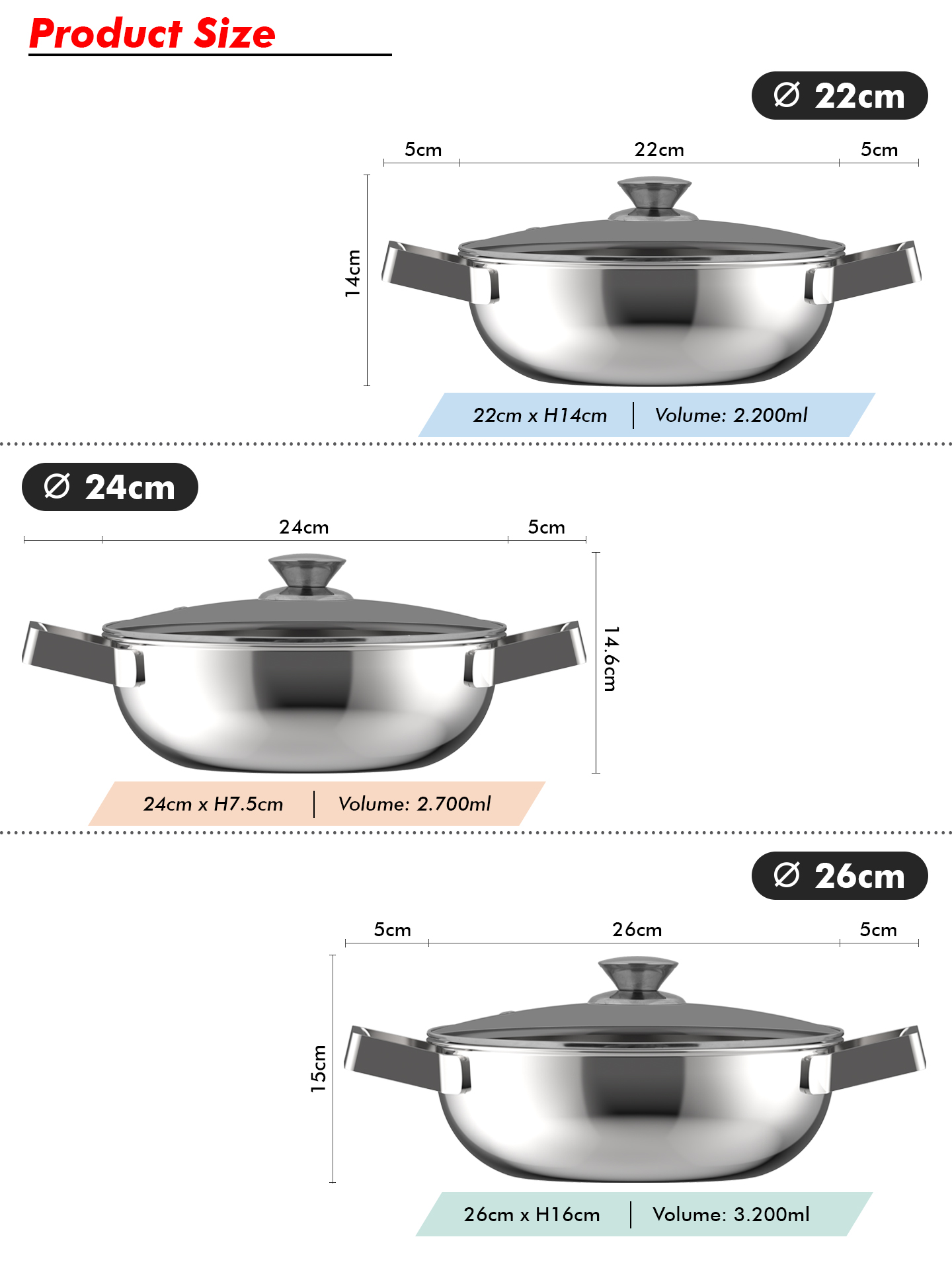 3 Ply Korean Soup Pot